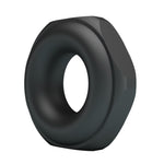 Inel pentru penis Crazy Bull Jarvius din silicon negru super moale