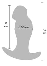 Plug anal realist din silicon Hidden Desire 16 cm