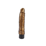 Vibrator realist Chubby Beau Gold, auriu, DarkMuscle, 22 cm