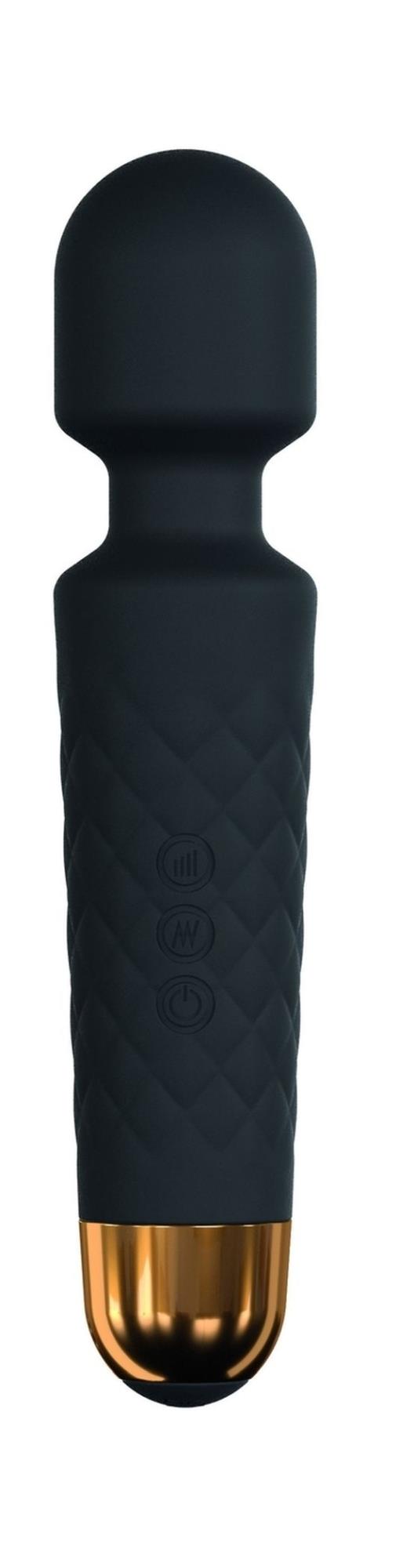 Vibrator baghetă reîncărcabilă roz Dorcel Wanderful 20 cm
