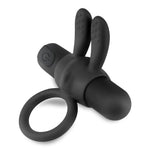 Inel vibrant pentru penis Crushious Wonka din silicon USB 7,8 cm
