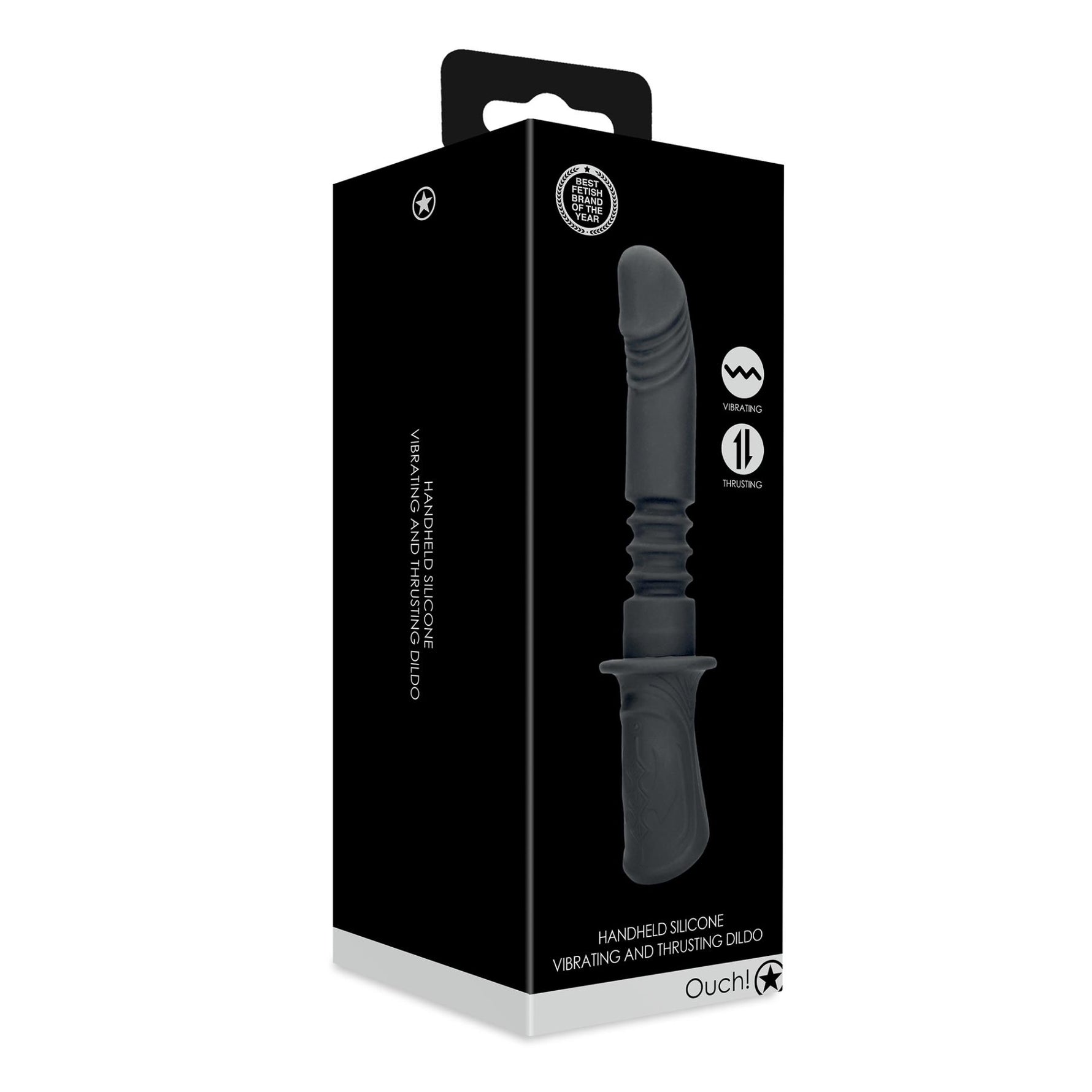 Au! Mașină de sex glisantă USB neagră