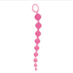Perle anale Lovesecret din silicon roz 30 cm