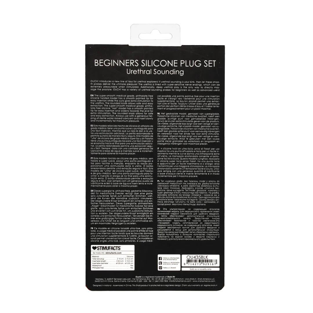 Set de dopuri din silicon pentru începători!