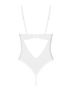 Body deschis Alissium alb Obsessive XS/S
