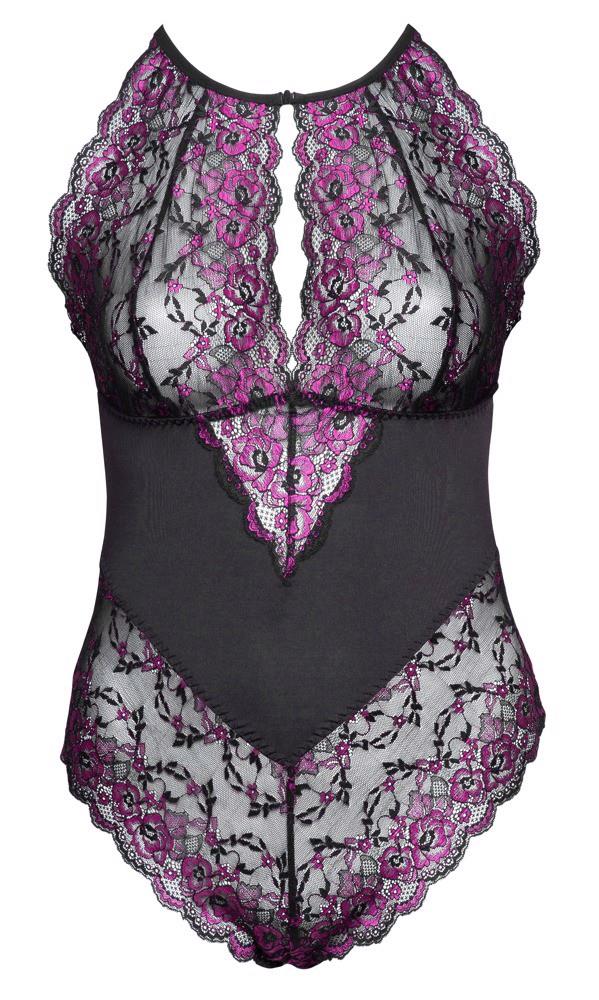Body din dantelă Cottelli CURVES 2XL