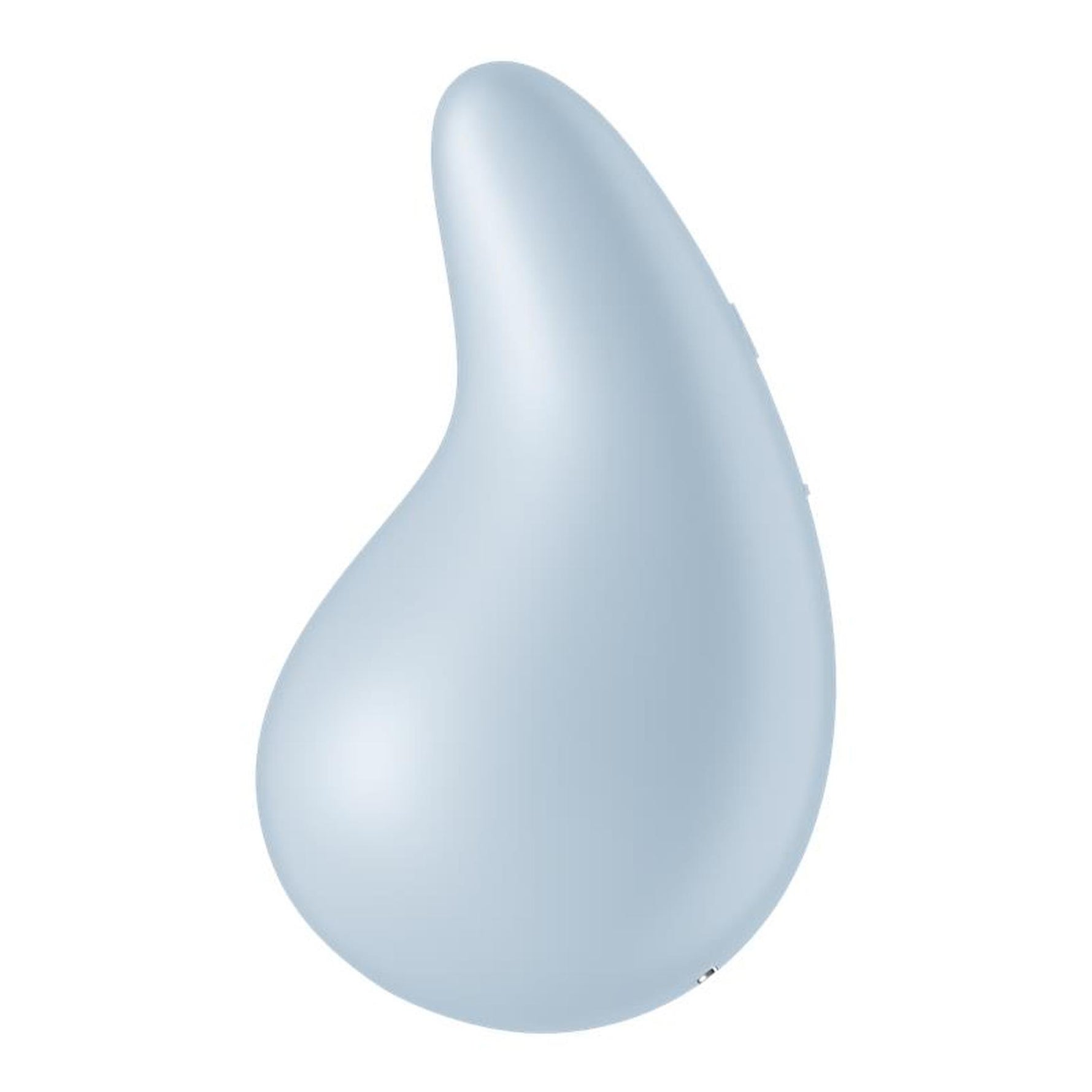 Vibrator Satisfyer Dew Drop Mini cu silicon albastru și USB