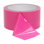 Bandă de legare PVC Ouch roz 20m