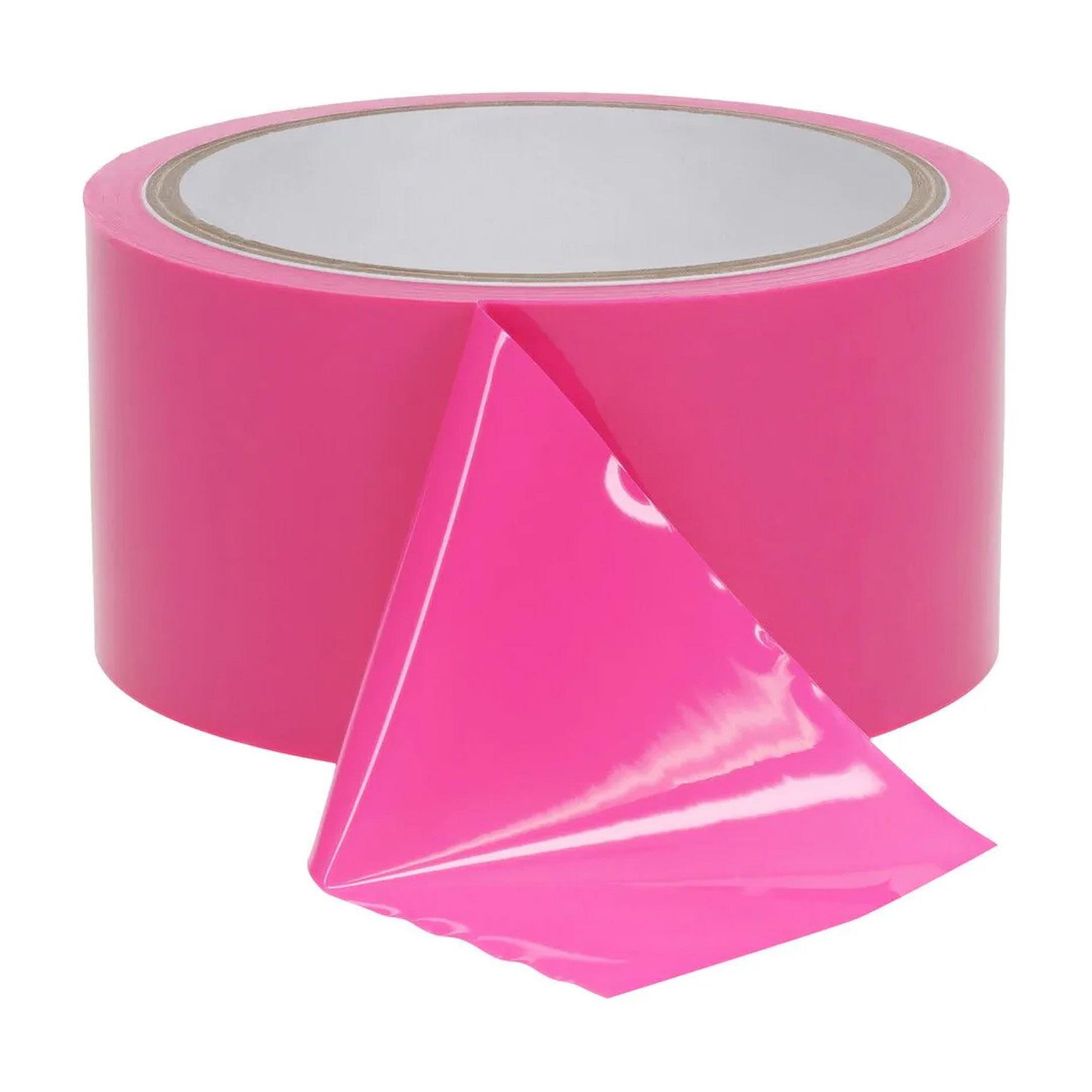 Bandă de legare PVC Ouch roz 20m