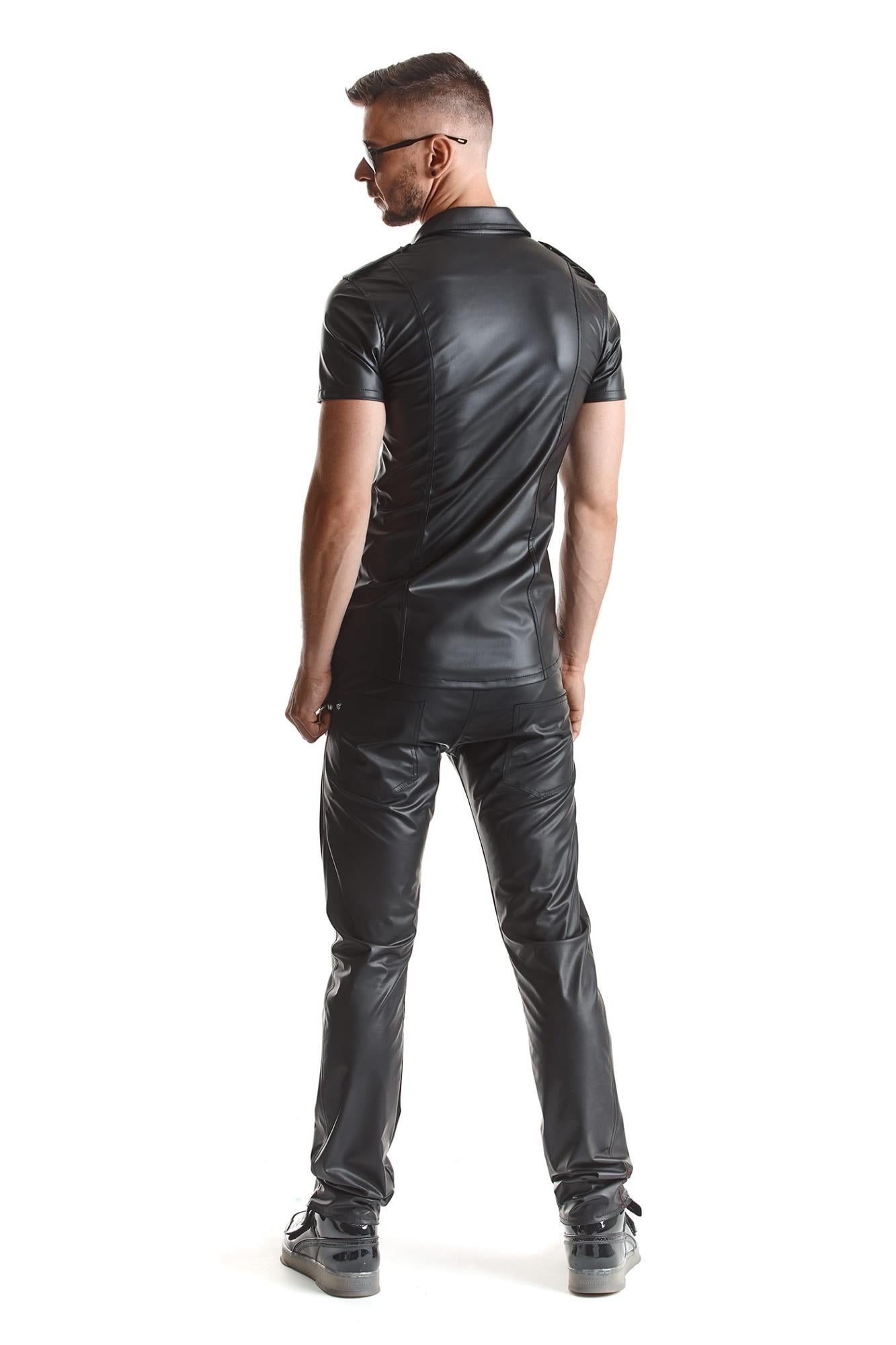 Tricou Regnes Fetish Planet wetlook negru L