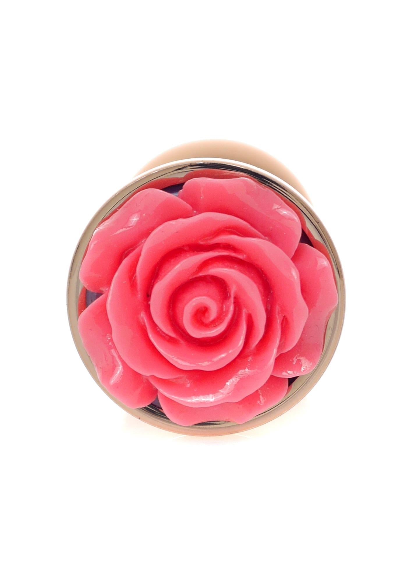 Plug anal MyLove Toys Rose roz 7 cm