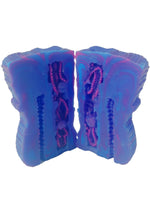 Masturbator din silicon Hidden Desire de la Seahorse, violet, 16-5 cm
