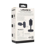 Dop anal vibrant hexagonal Levelz din silicon, M, negru