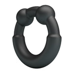 Inel pentru penis MECO Crazy Bull, din silicon super moale și impermeabil