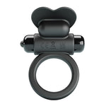Inel vibrant pentru penis Pretty Love Debenaire, negru, cu 10 funcții