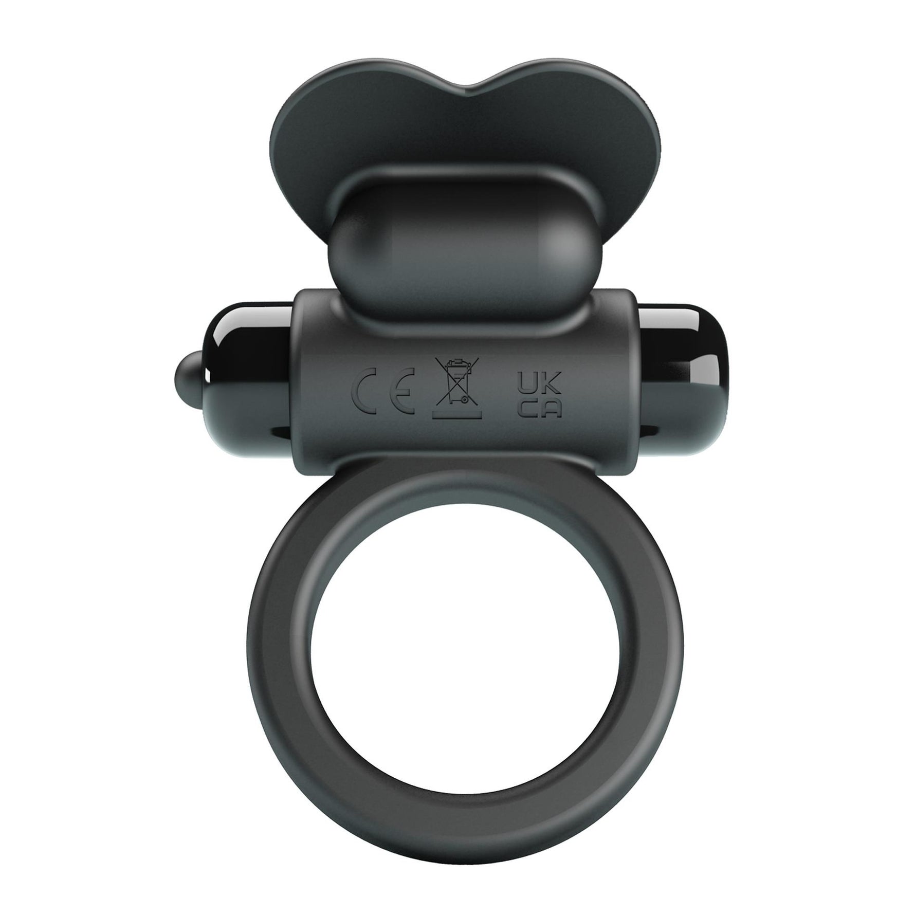 Inel vibrant pentru penis Pretty Love Debenaire, negru, cu 10 funcții