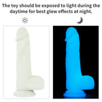 Dildo strălucitor din silicon Lovetoy Lumino Play 20 cm