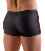 Pantaloni scurți boxer Svenjoy cu inel interschimbabil negru roșu M