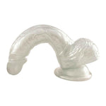 Dildo Pearl Mabe cu perle albe 20 cm