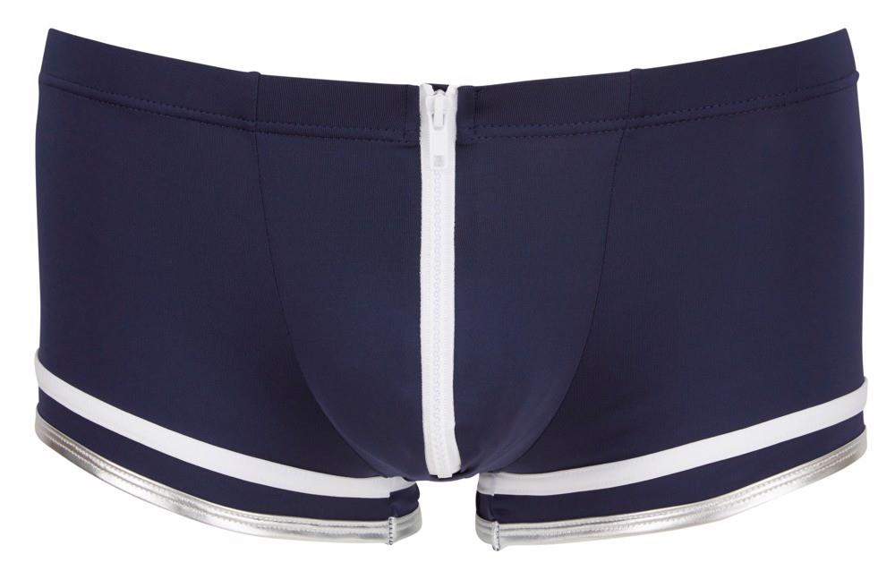Pantaloni Svenjoyment bleumarin pentru bărbați cu fermoar lat, mărimea L