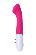 Vibrator din silicon Ida A Toys roz 19 cm