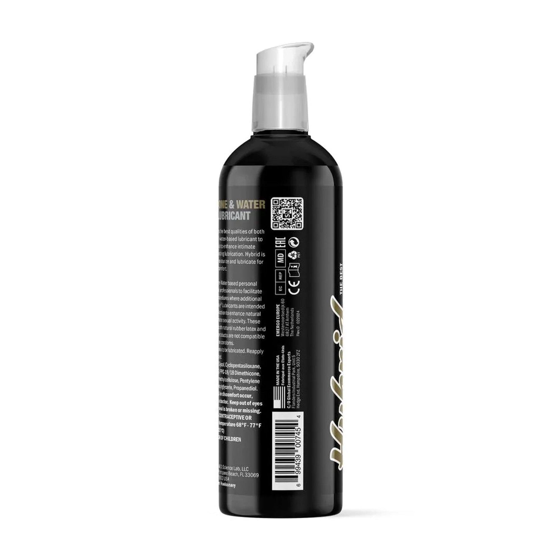 Lubrifiant hibrid cu silicon și apă Swiss Navy 237 ml
