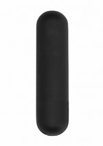 Vibrator USB Bullet Be Good Tonight Negru cu 10 Moduri