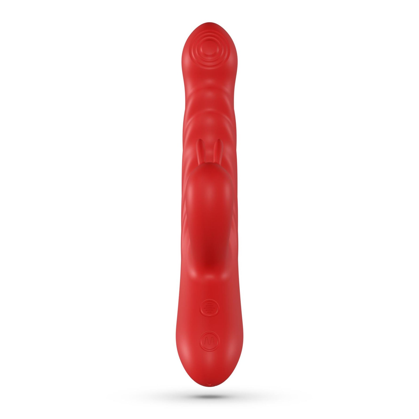 Vibrator Crushious Lapin Bunny cu glisare, roșu, USB