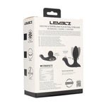 Plug anal vibrant rotativ Levelz cu bilă, silicon, negru, 10,7 cm