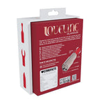 Vibrator ruj iridescent Loveline Sparkle cu accesorii