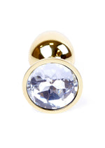Bijuterii anale din aur cu diamant MyLove Toys 7 cm