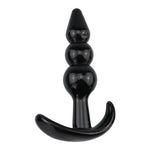 Plug anal Lovesecret T Plug 06 negru 9 cm