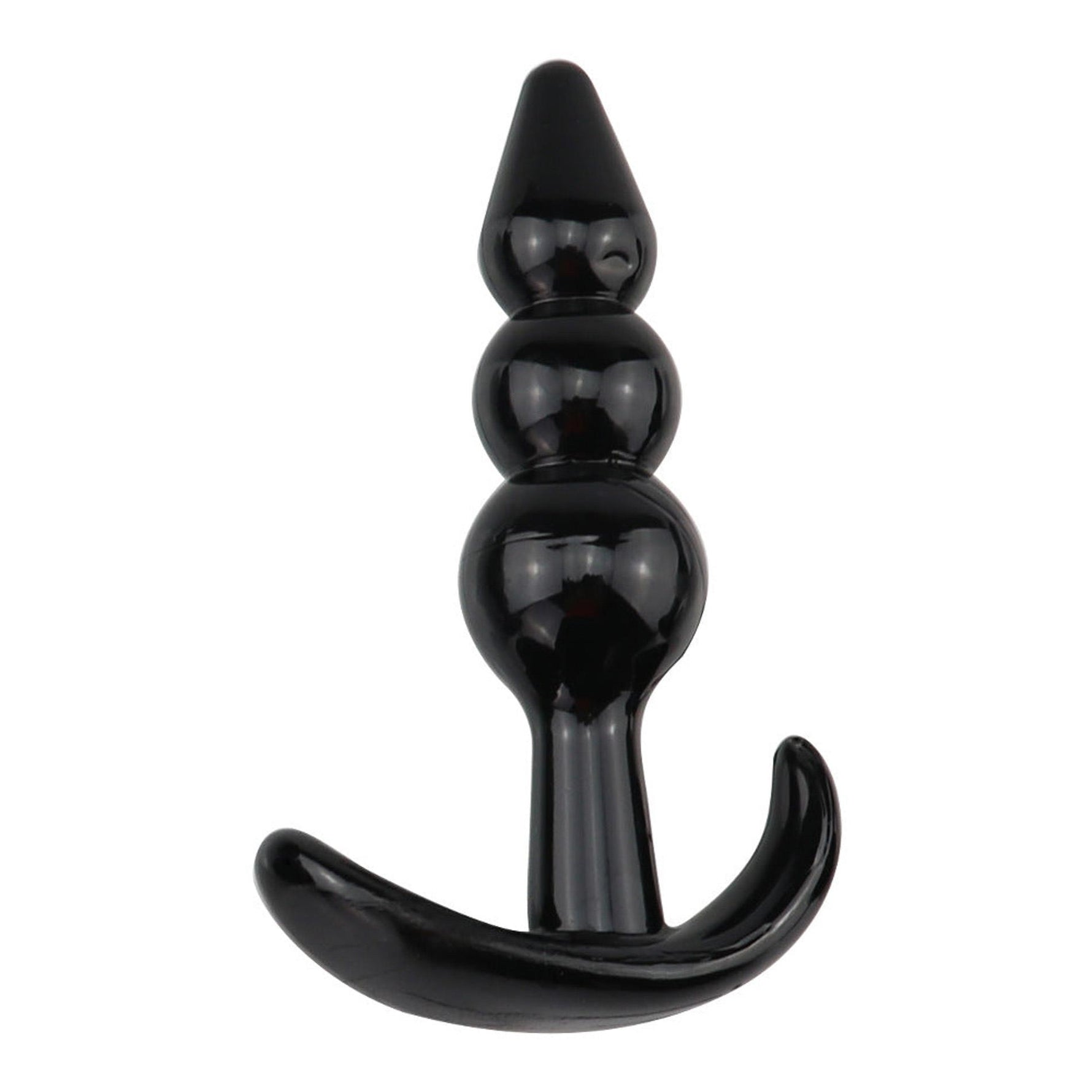 Plug anal Lovesecret T Plug 06 negru 9 cm