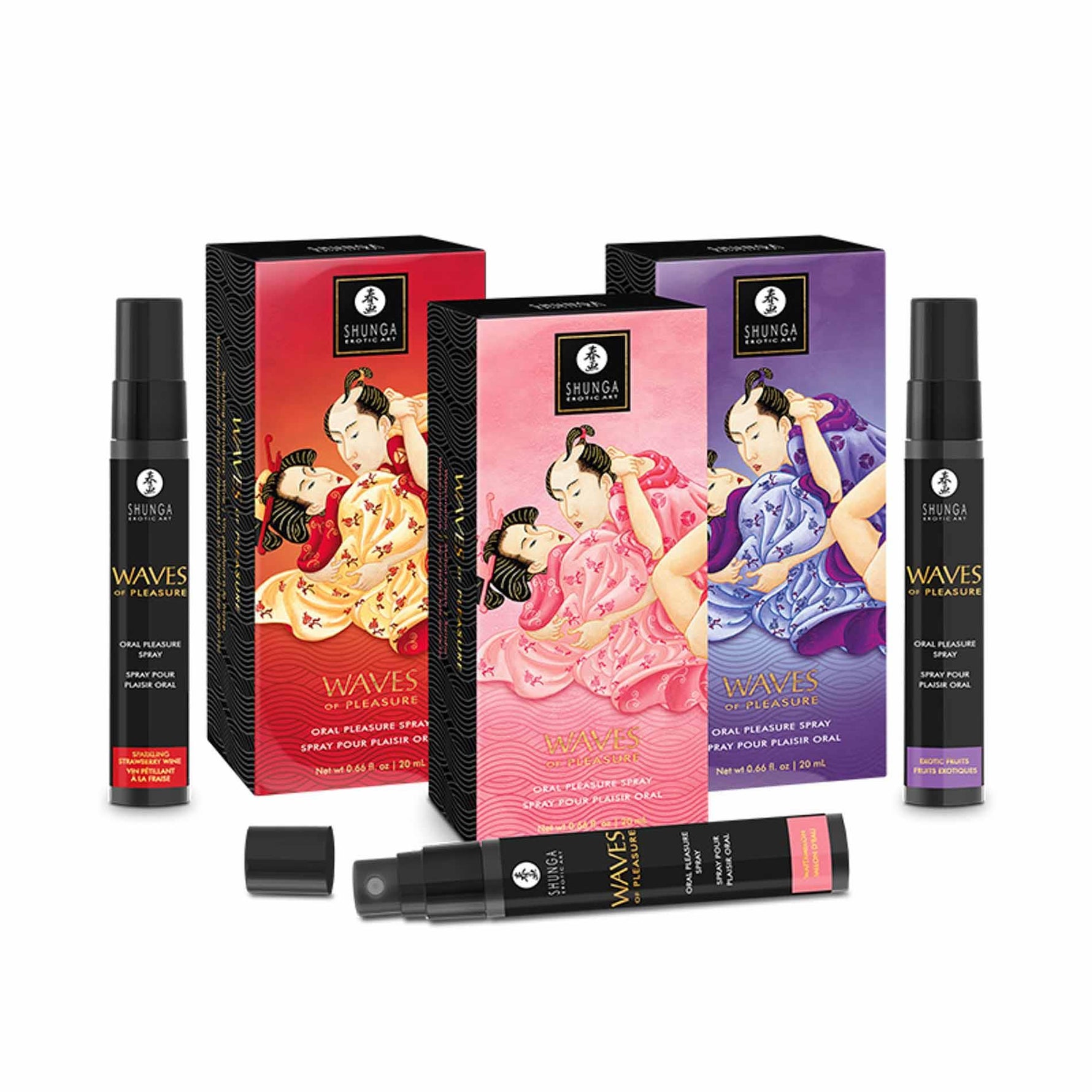 Spray oral Shunga cu aromă de fructe exotice