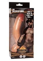 Dildo realist Working Stiff The Delivery Man, cu ten deschis la culoare