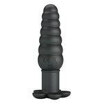Dop anal vibrant din silicon negru Pretty Love Imron