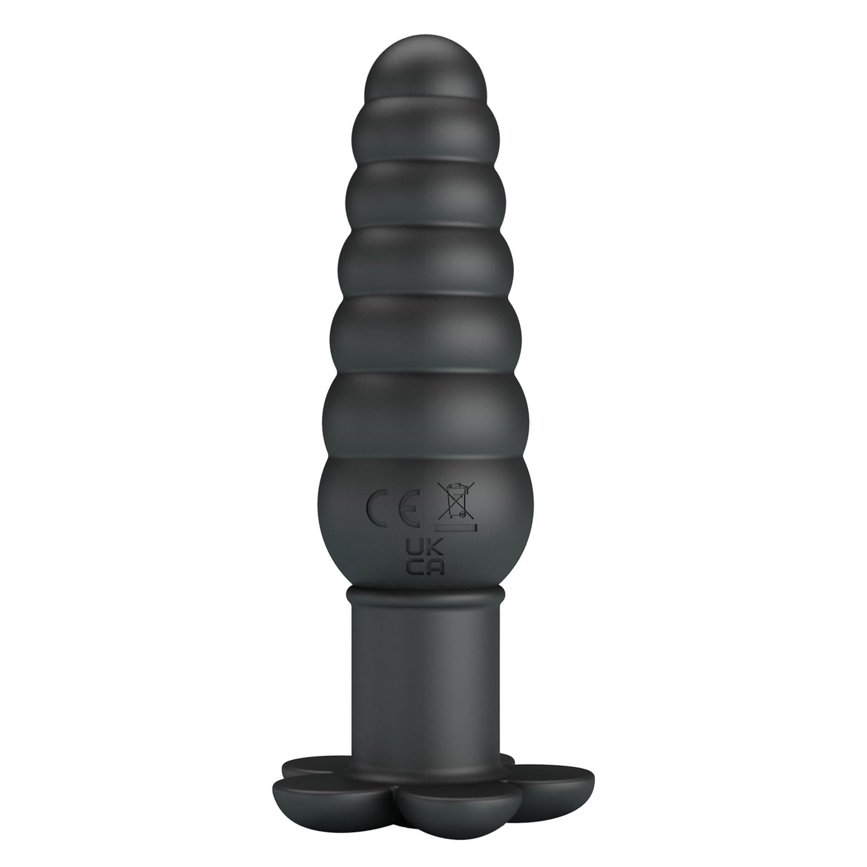 Dop anal vibrant din silicon negru Pretty Love Imron