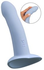 Vibrator Heart Guy pentru punctul G, silicon albastru, USB, You2Toys