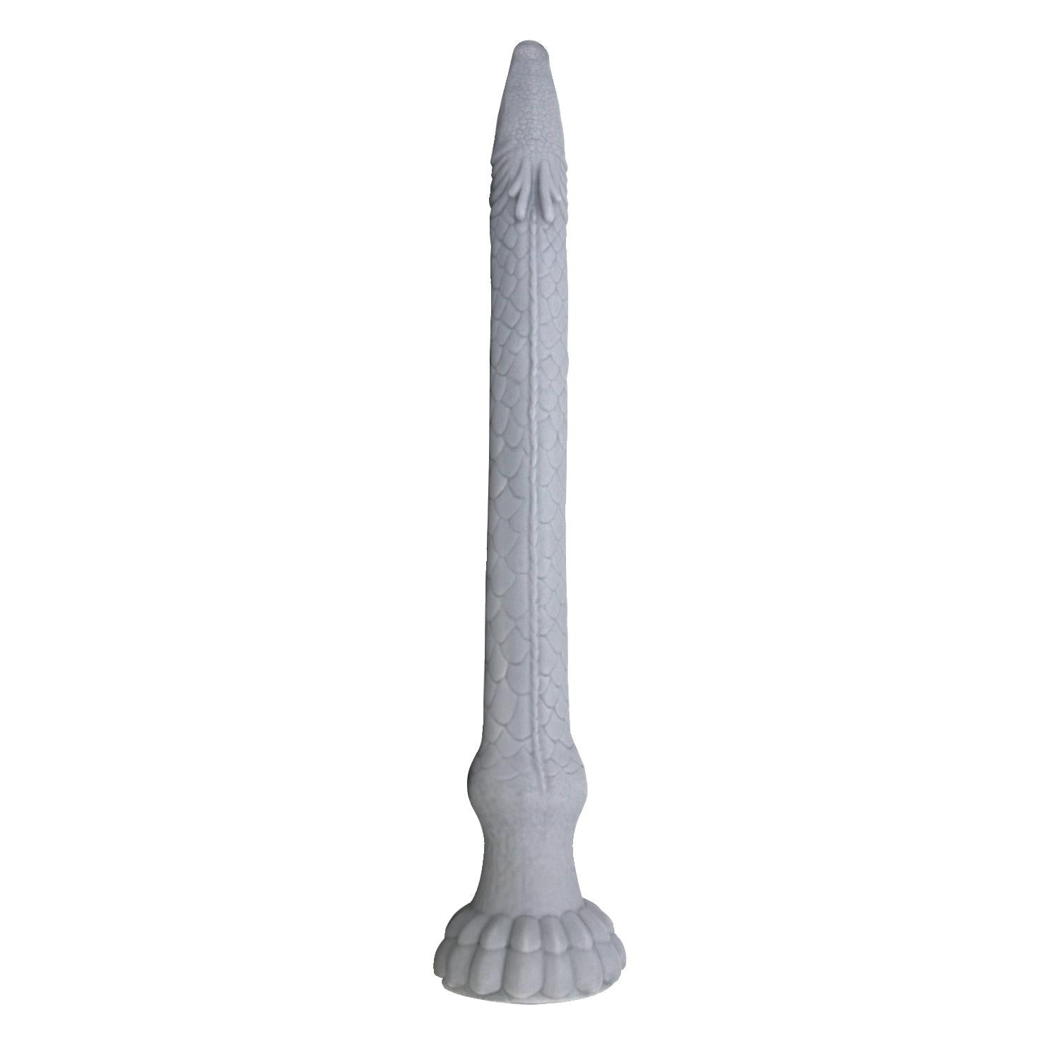 Dildo ondulat din silicon Basilisk Power Monsters 43 cm