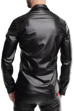 Tricou Regnes Fetish Planet RMPasquale001 wetlook negru XL