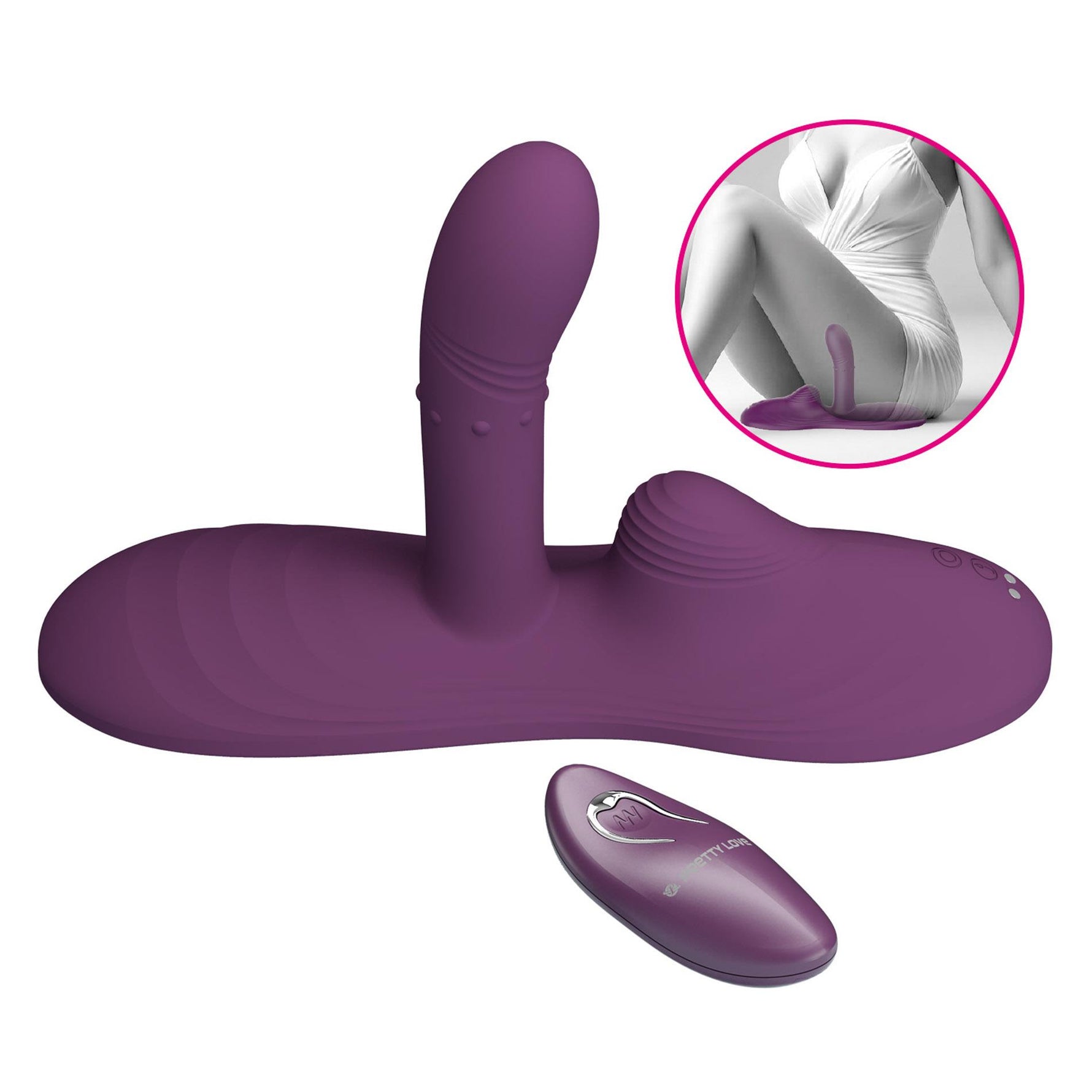 Pretty Love Luka – Scaun vibrator încălzit