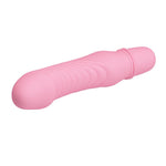 Vibrator Pretty Love Stev din silicon roz, 10 funcții, 13,5 cm
