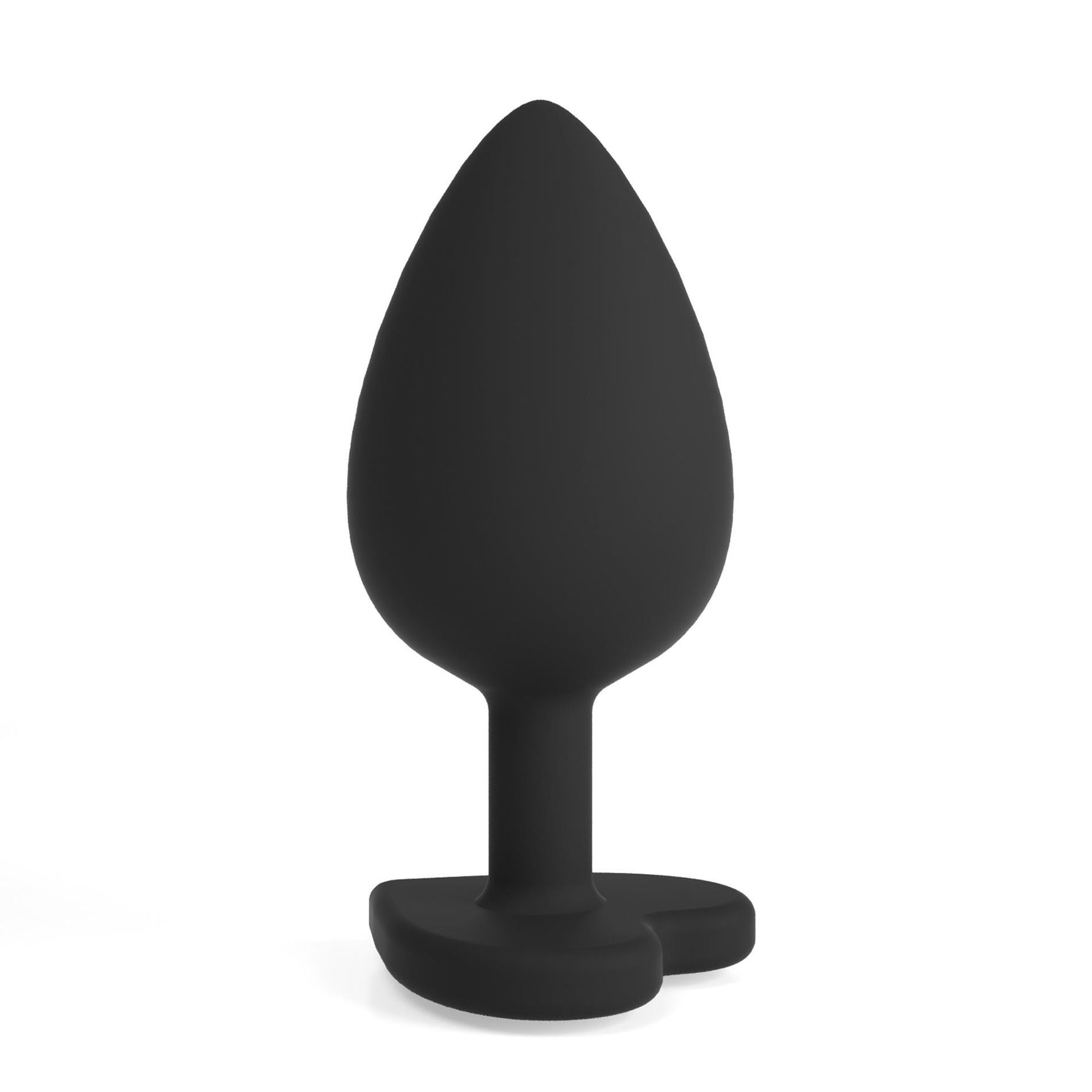 Plug anal regulat Crushious Cuore cu cristale înlocuibile 8cm