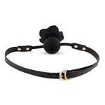 Băutură de siguranță din silicon Black Rose cu trandafir și canal 4,2 cm