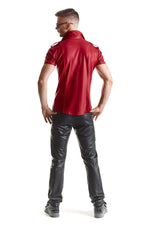 Tricou Regnes Fetish Planet wetlook roșu L