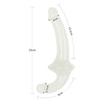 Dildo dublu strălucitor Lumino Play Lovetoy 27 cm