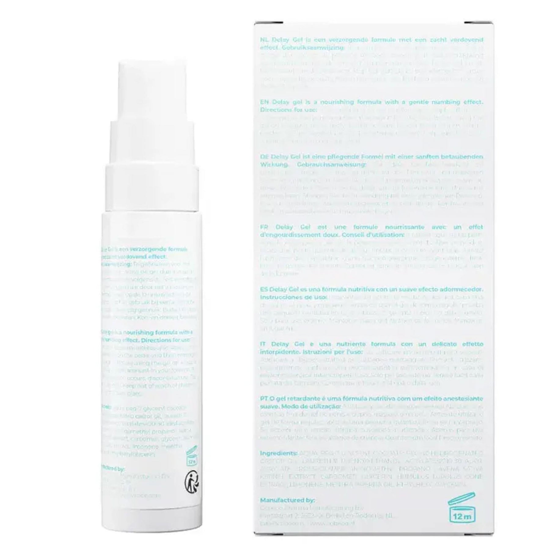 ViaGel Men Gel de răcorire cu efect de întârziere 30ml