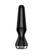 Dop anal vibrant din silicon Satisfyer Plugilicious 2, negru