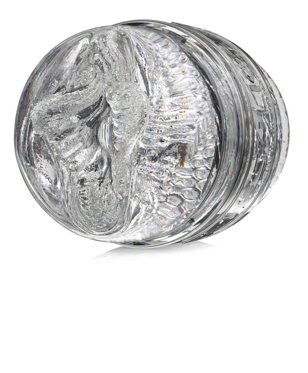 Masturbator transparent 2 în 1 Fleshlight Quickshot Mia Malkova 11 cm