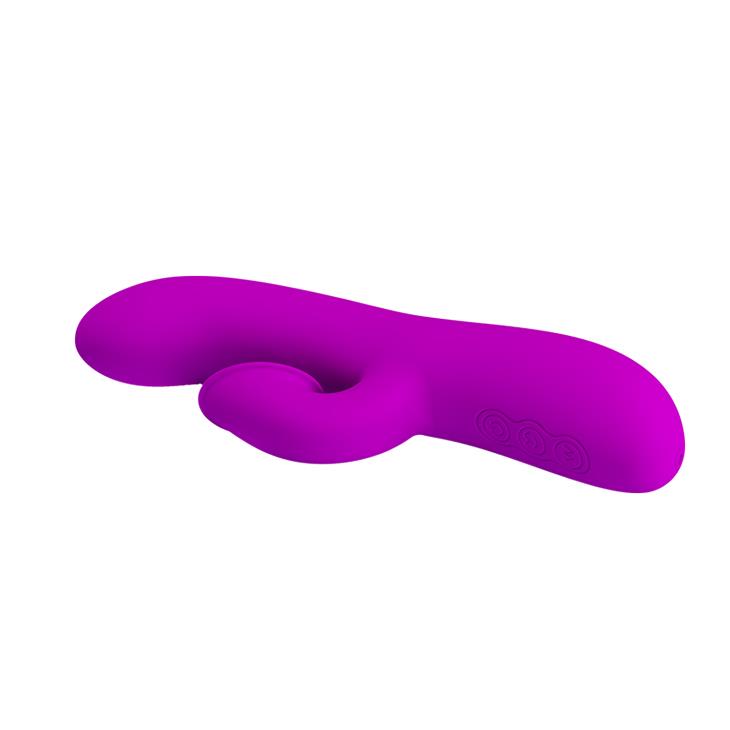 Vibrator USB Pretty Love Anthony Purple cu aspect de iepuraș